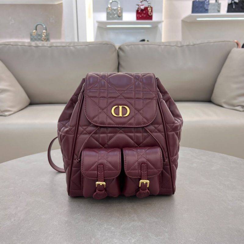 Medium Dior Caro Backpack(High-end Grade) - Image 2