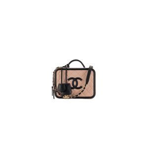 Chanel Medium Filigree Makeup Case