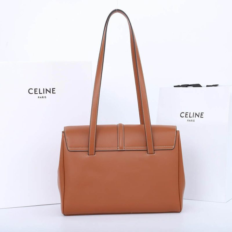 CELINE Medium Soft 16 Bag in Smooth Calfskin(High-end Grade) - Image 4