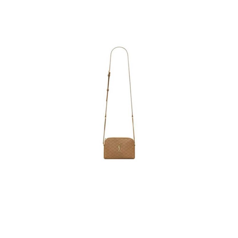 YSL Gaby zipped pouch in quilted lambskin