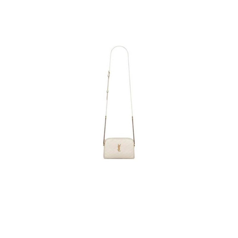 YSL Gaby zipped pouch in quilted lambskin