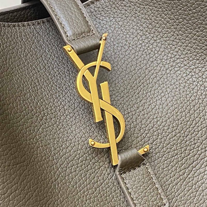 YSL LE 5 A 7 BEA IN GRAINED LEATHER - Image 6