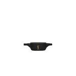 YSL CASSANDRE CLASSIC belt bag in grain de poudre embossed leather