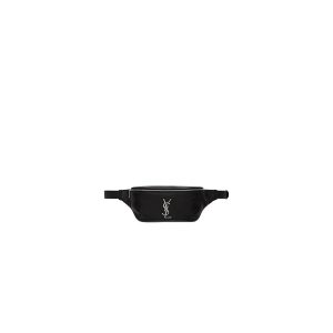 YSL CLASSIC MONOGRAM BELT BAG IN SOFT LAMBSKIN