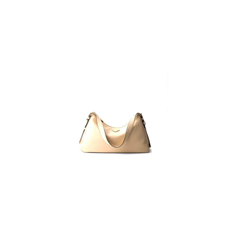 Prada Aimee large leather shoulder bag
