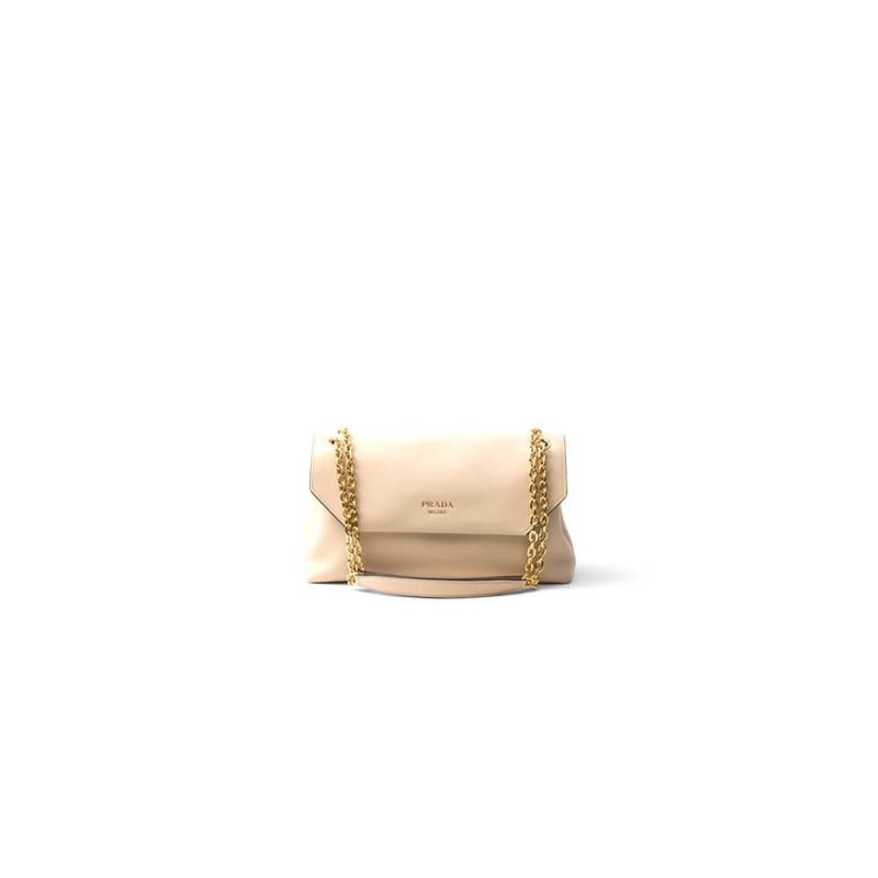 Prada Medium leather shoulder bag (High-end Grade)