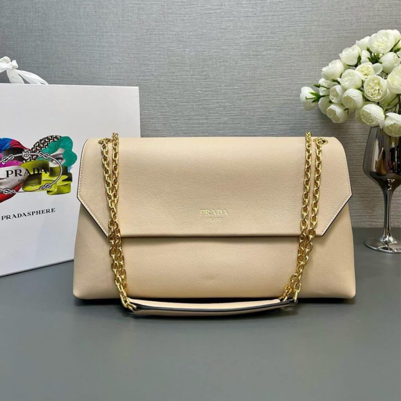 Prada Medium leather shoulder bag (High-end Grade) - Image 2