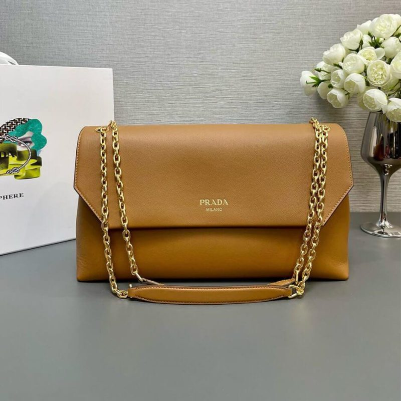 Prada Medium leather shoulder bag (High-end Grade) - Image 2