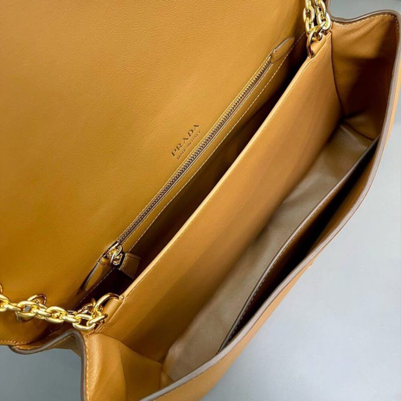 Prada Medium leather shoulder bag (High-end Grade) - Image 8