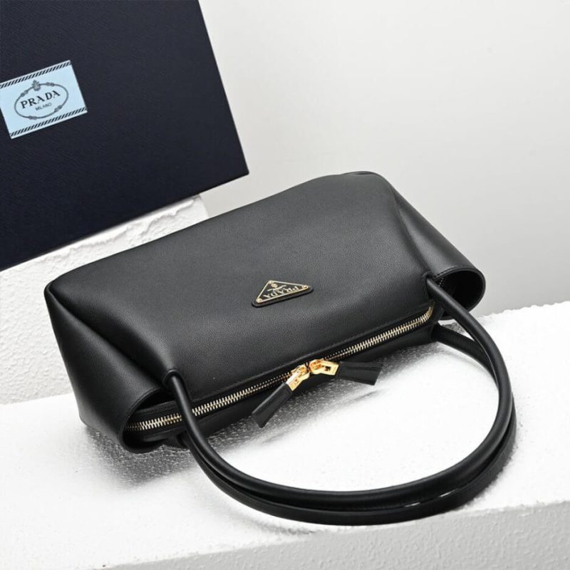 Prada Medium leather handbag - Image 6