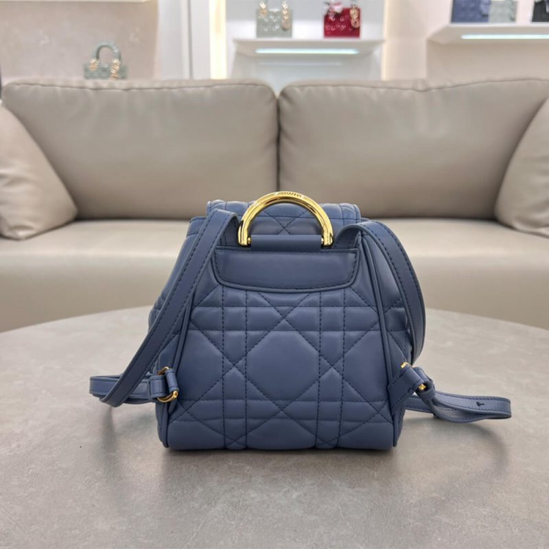 Small Dior Caro Backpack(High-end Grade) - Image 3