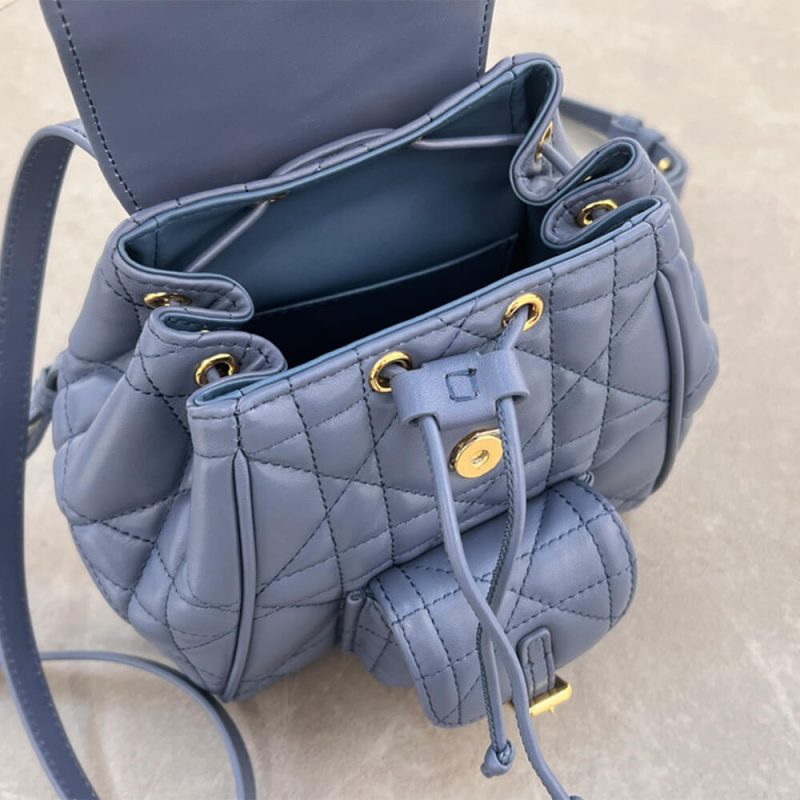 Small Dior Caro Backpack(High-end Grade) - Image 8