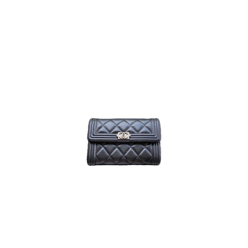 Chanel boy long wallet