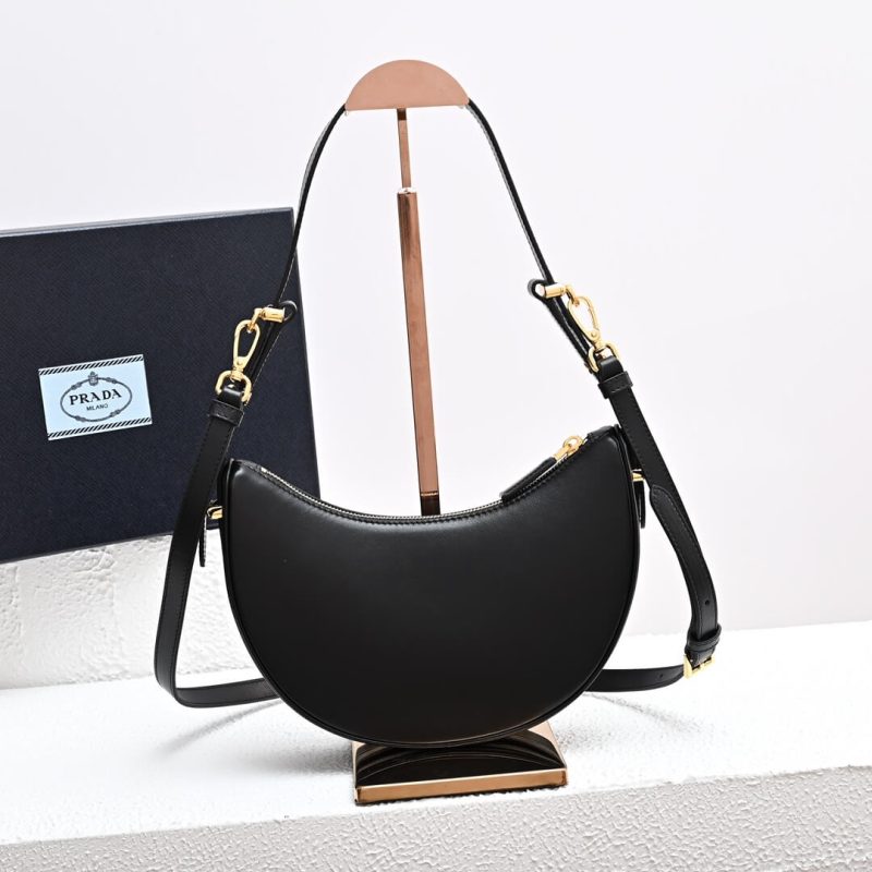 Prada Arqué small leather shoulder bag - Image 4