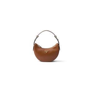 Prada Arqué small leather shoulder bag