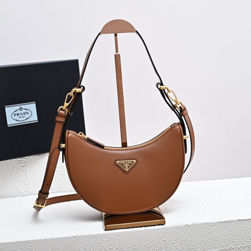 Prada Arqué small leather shoulder bag - Image 2