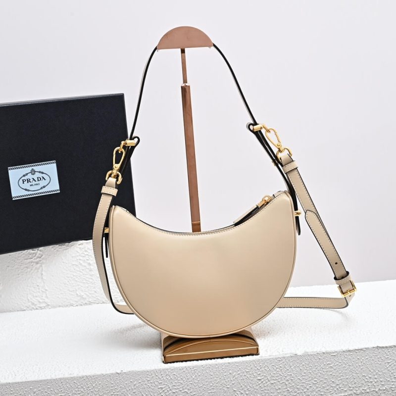 Prada Arqué small leather shoulder bag - Image 4