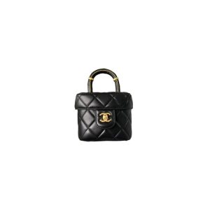 Chanel 23S handle cosmetic bag(high-end grade)