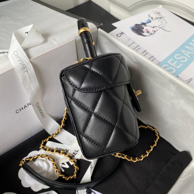 Chanel 23S handle cosmetic bag(high-end grade) - Image 3
