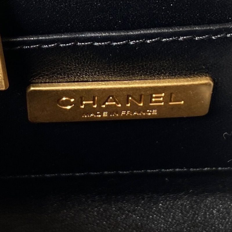 Chanel 23S handle cosmetic bag(high-end grade) - Image 7