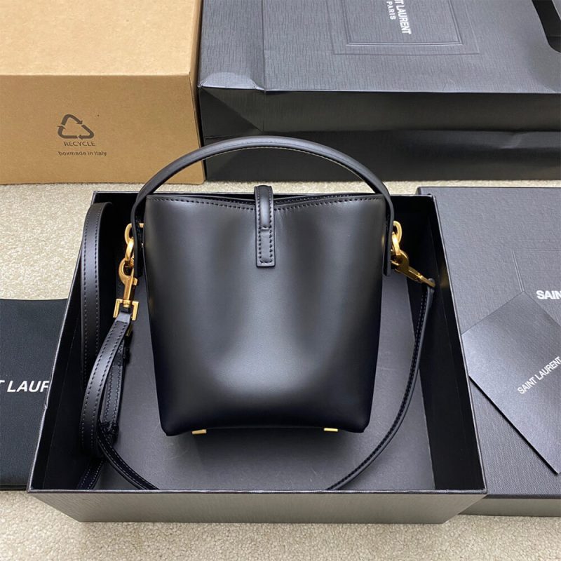 YSL LE 37 mini in shiny leather - Image 4