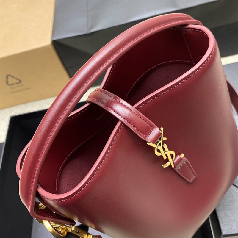 YSL LE 37 mini in shiny leather - Image 6