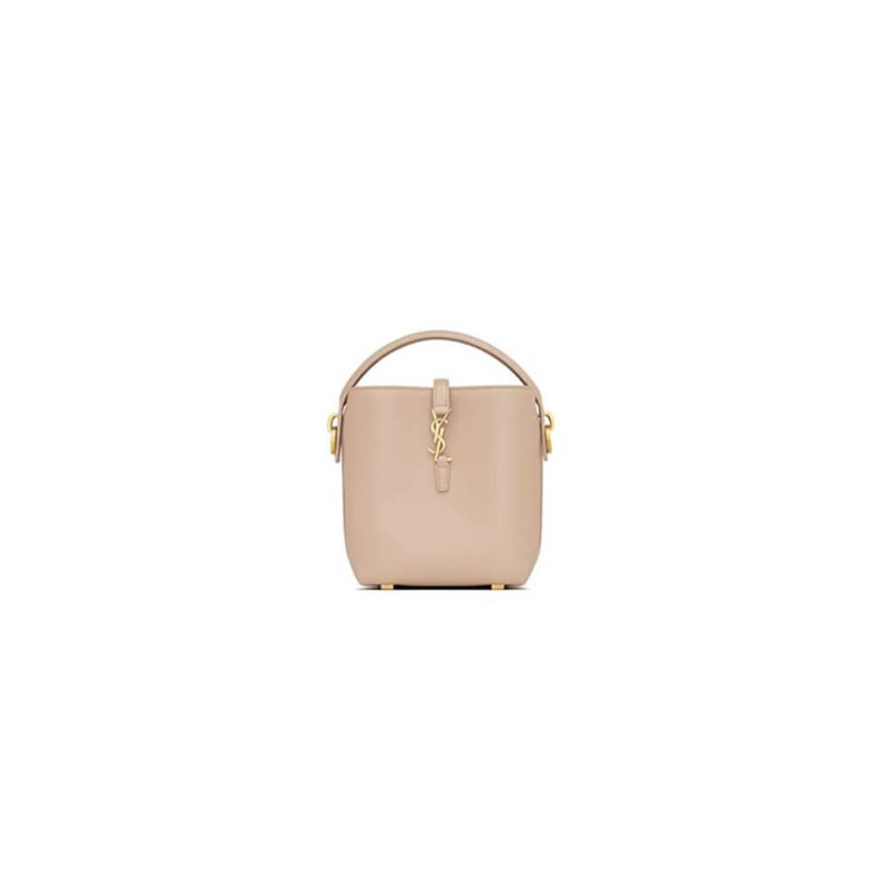 YSL LE 37 mini in shiny leather
