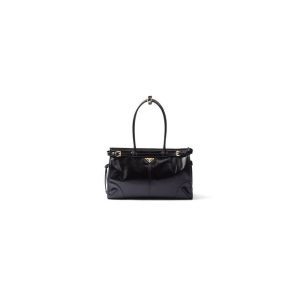 Prada Large leather handbag(high-end grade)