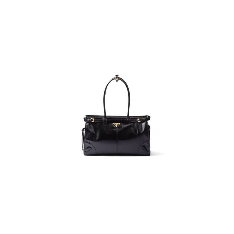 Prada Large leather handbag(high-end grade)