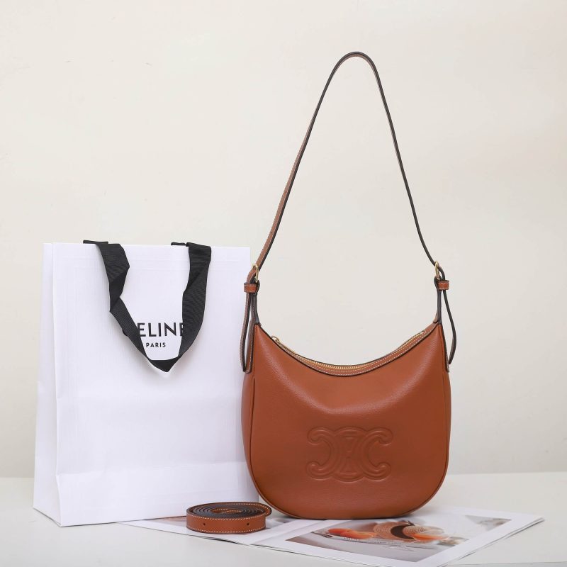 CELINE HELOÏSE TRIOMPHE SMALL BAG IN SOFT CALFSKIN - Image 2