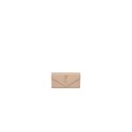 YSL CASSANDRE MATELASSÉ LARGE FLAP WALLET IN GRAIN DE POUDRE LEATHER