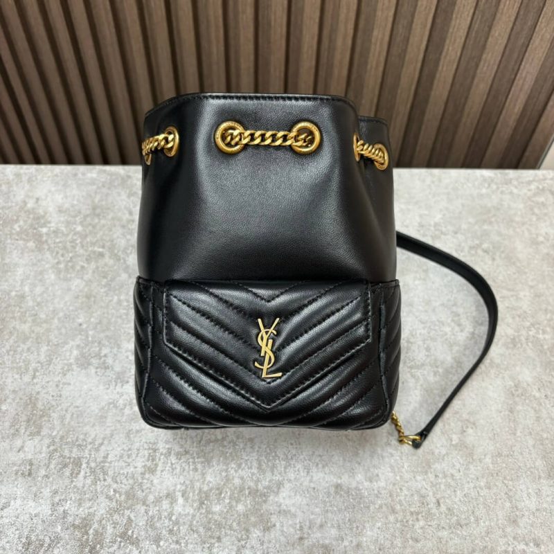 YSL Joe quilted lambskin mini bucket bag - Image 2