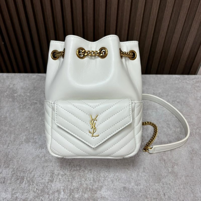 YSL Joe quilted lambskin mini bucket bag - Image 2