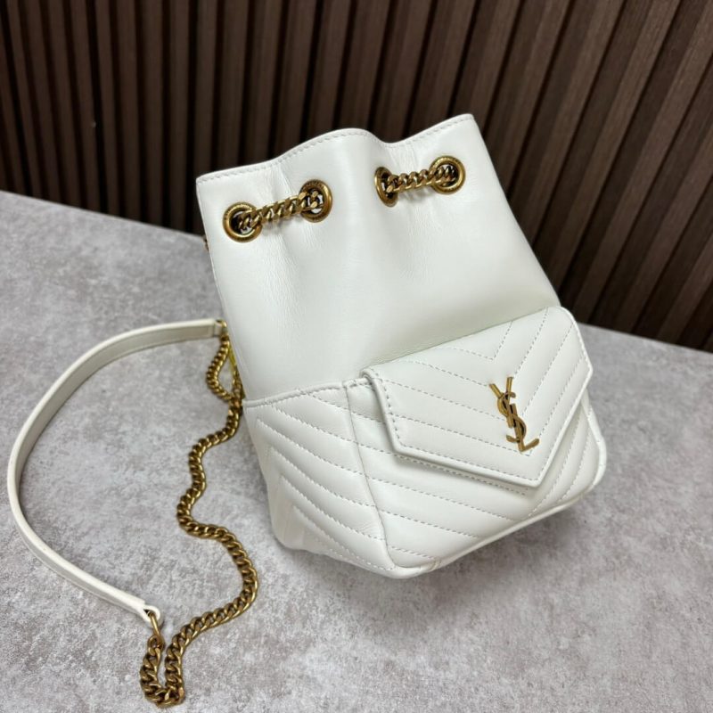 YSL Joe quilted lambskin mini bucket bag - Image 3