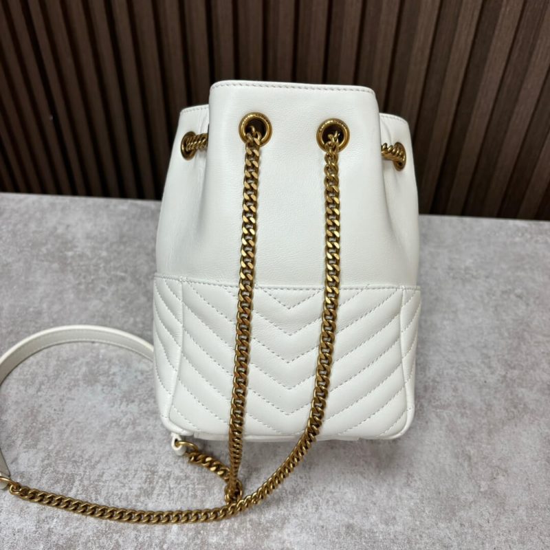 YSL Joe quilted lambskin mini bucket bag - Image 4