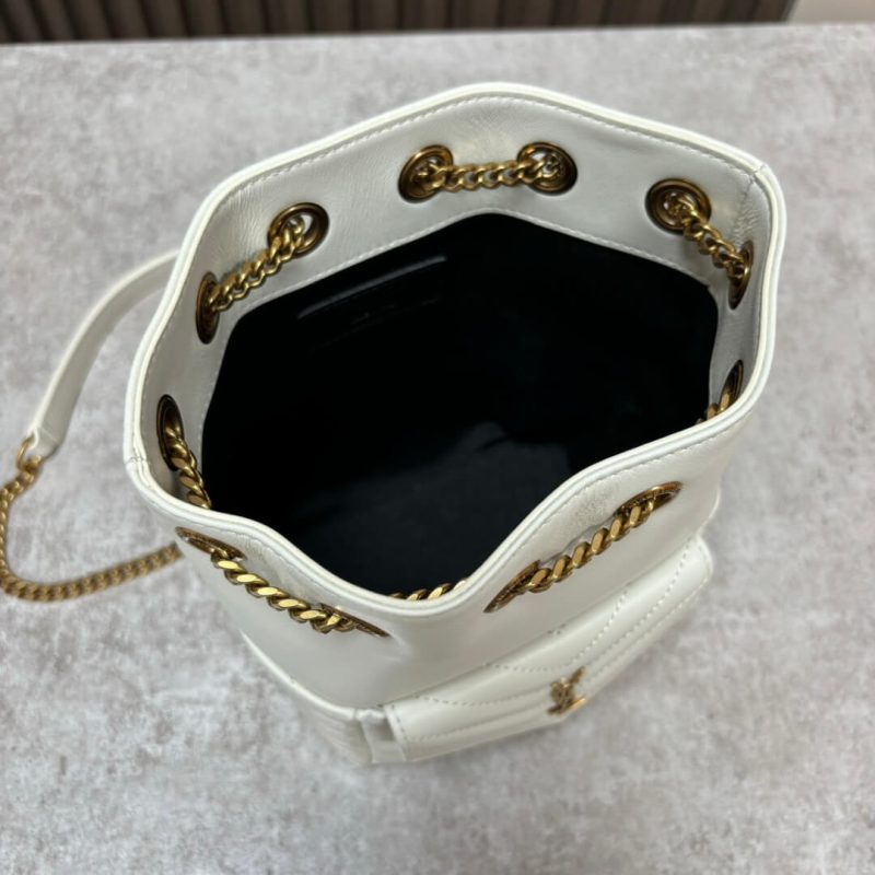 YSL Joe quilted lambskin mini bucket bag - Image 8