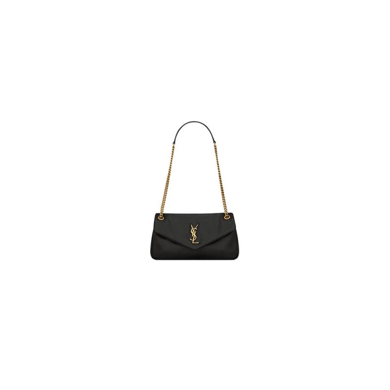 YSL CALYPSO small in plunged lambskin