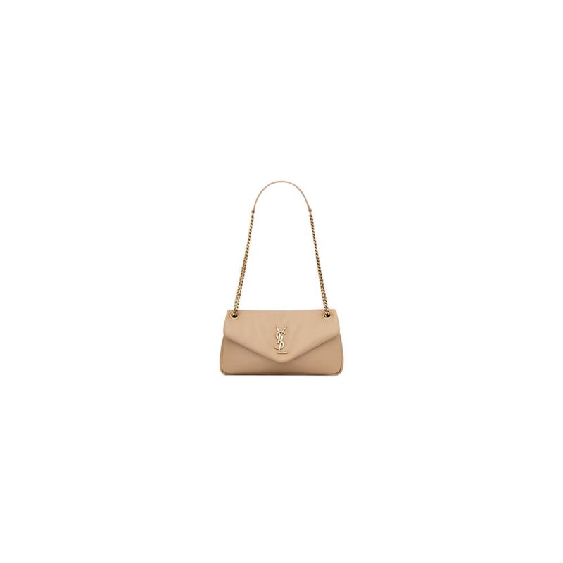 YSL CALYPSO small in plunged lambskin