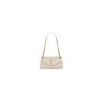 YSL CALYPSO small in plunged lambskin