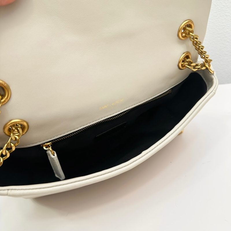 YSL CALYPSO small in plunged lambskin - Image 8