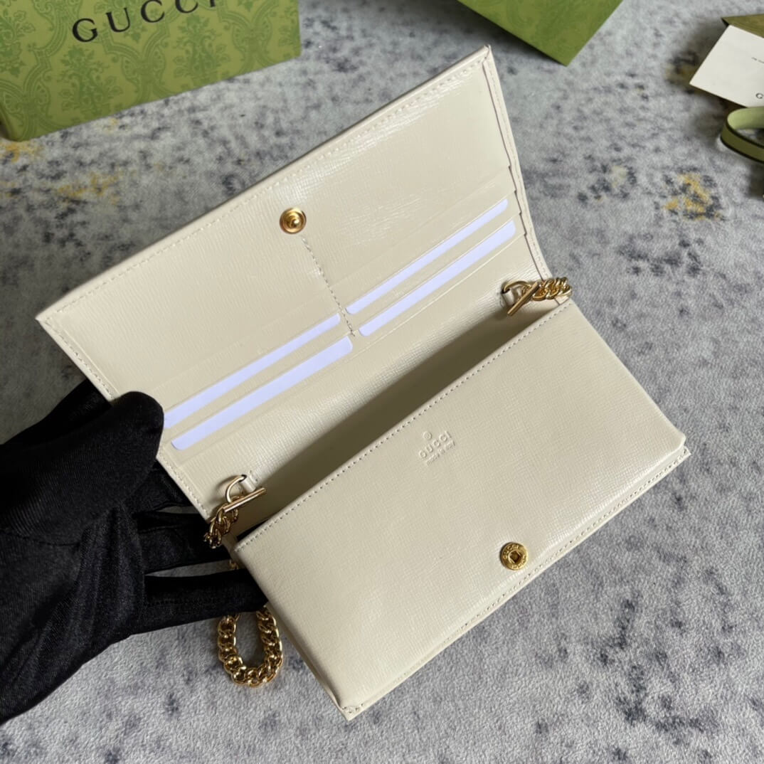 Gucci Horse Buckle 1955 Chain Wallet 7 Gucci Horse Buckle 1955 Chain Wallet - Image 7