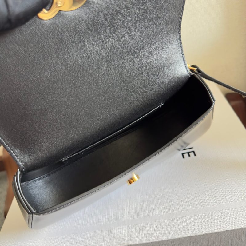 CELINE TEEN CELINE LOLA bag in shiny calf leather(High-end Grade) - Image 8