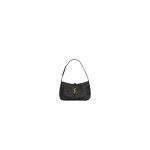 YSL LE 5 À 7 Crocodile embossed glossed leather
