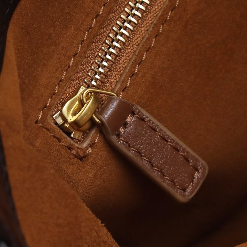 YSL LE 5 À 7 Crocodile embossed glossed leather - Image 7