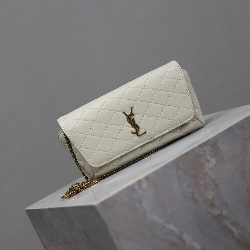 YSL GABY chain phone holder in lambskin - Image 2