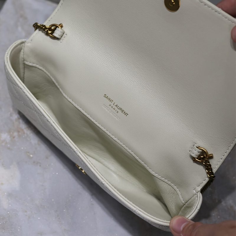 YSL GABY chain phone holder in lambskin - Image 8