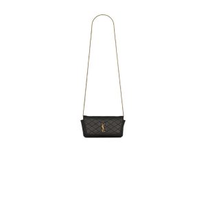 YSL GABY chain phone holder in lambskin
