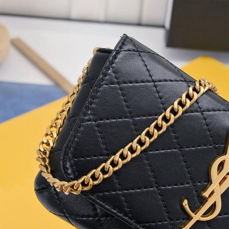 YSL GABY chain phone holder in lambskin - Image 6