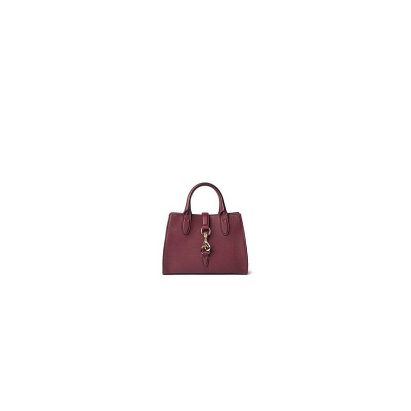 GUCCI SMALL TOTE BAG WITH HOOK CLOSURE