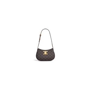CELINE TILLY medium bag in shiny calf leather